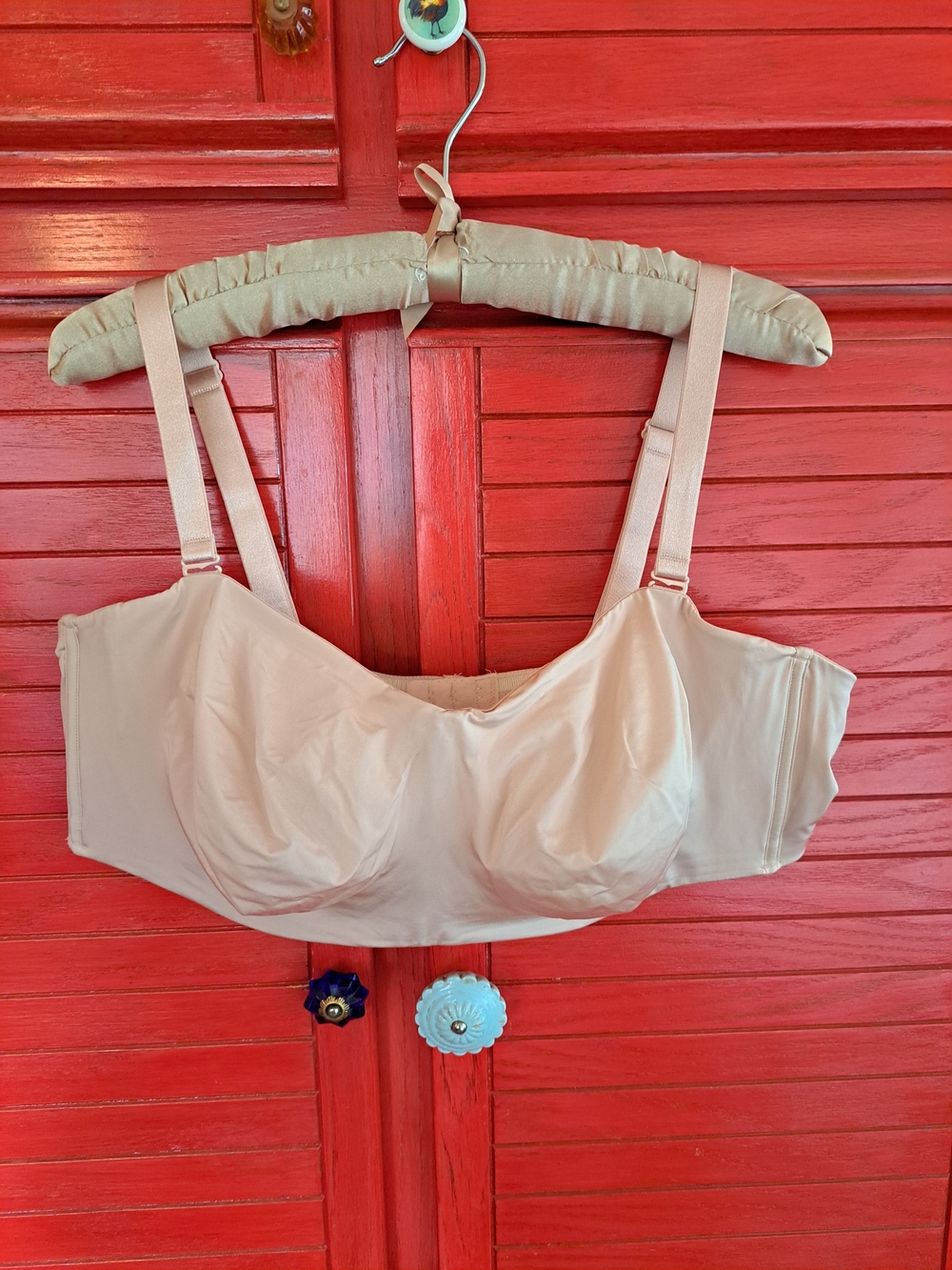 torrid Beige Full Coverage Support Bra with Adjustable Straps 44 Dd
